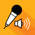 Microfone e alto-falante ícone