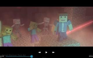 Poster Na Na Na - A Minecraft Animati