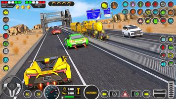 Modern Car Stunt Truck Games पोस्टर