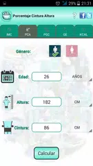Descargar APK de IMC Calc Peso ideal y calorías