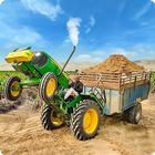 Offroad Tractor Trolly Games ícone