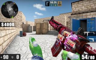 Fire Nite Game FPS Fort Battle poster