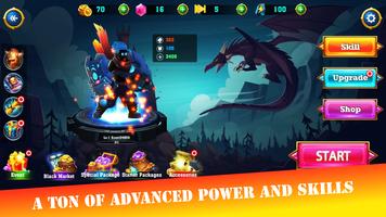 Battle Of Warriors - Stickman постер