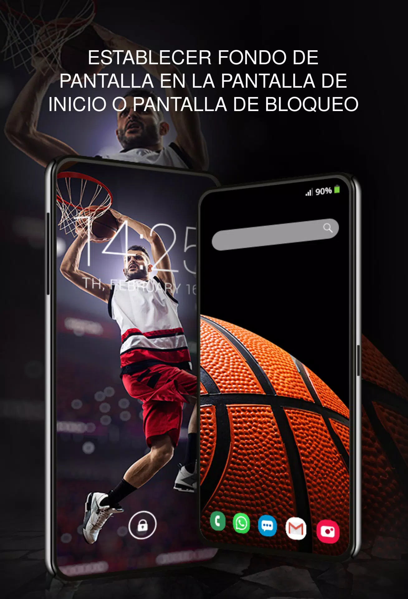 Descarga de APK de Fondos con baloncesto para Android
