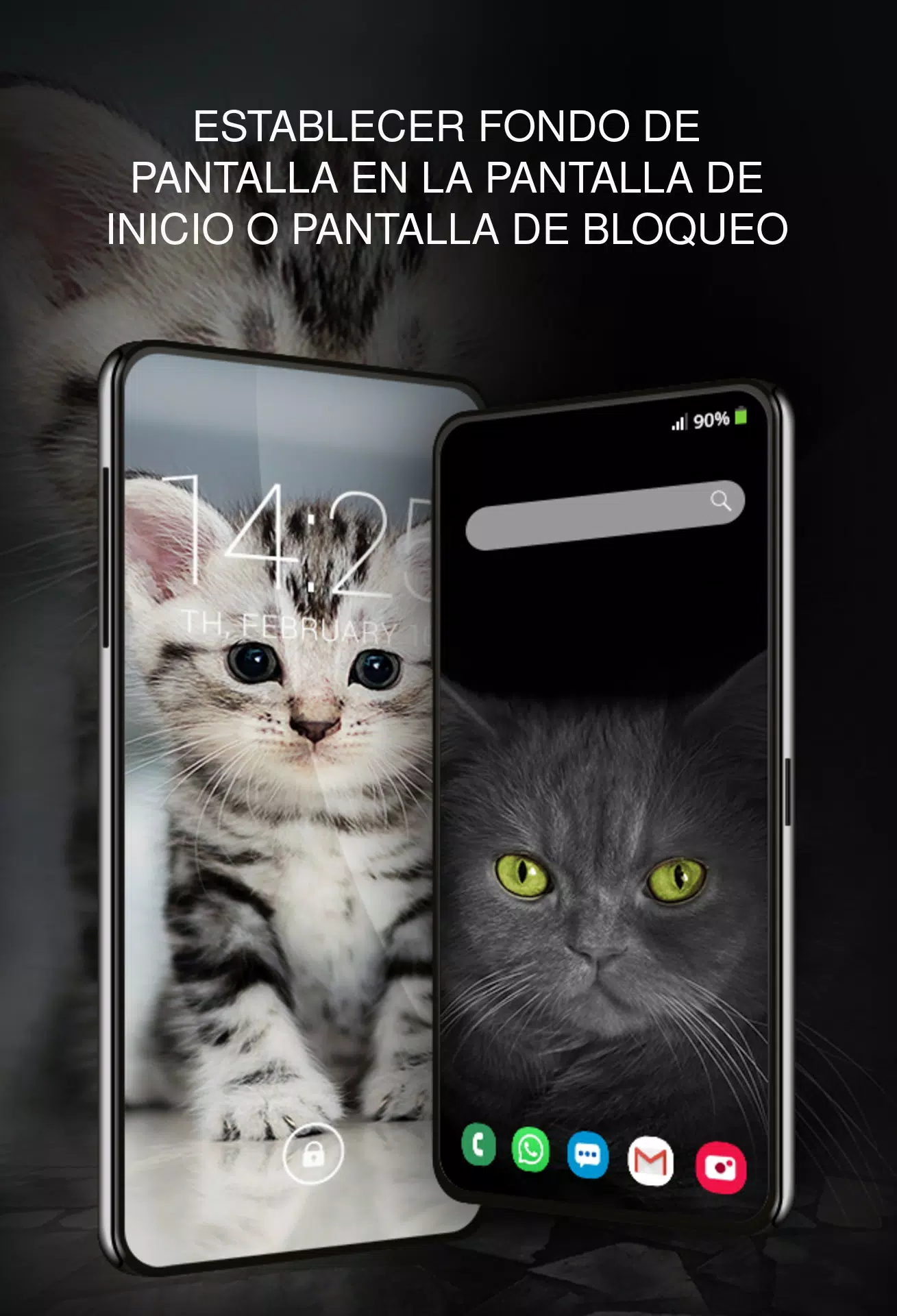 Descarga de APK de Fondos de pantalla de gatos 4K para Android Descarga de APK de Fondos de pantalla de gatos 4K para Android