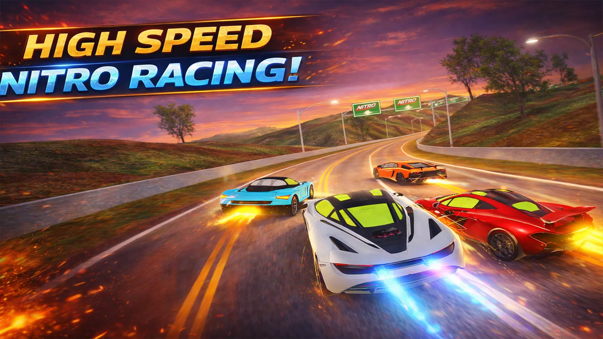 Car Racing Game: Nitro Racing