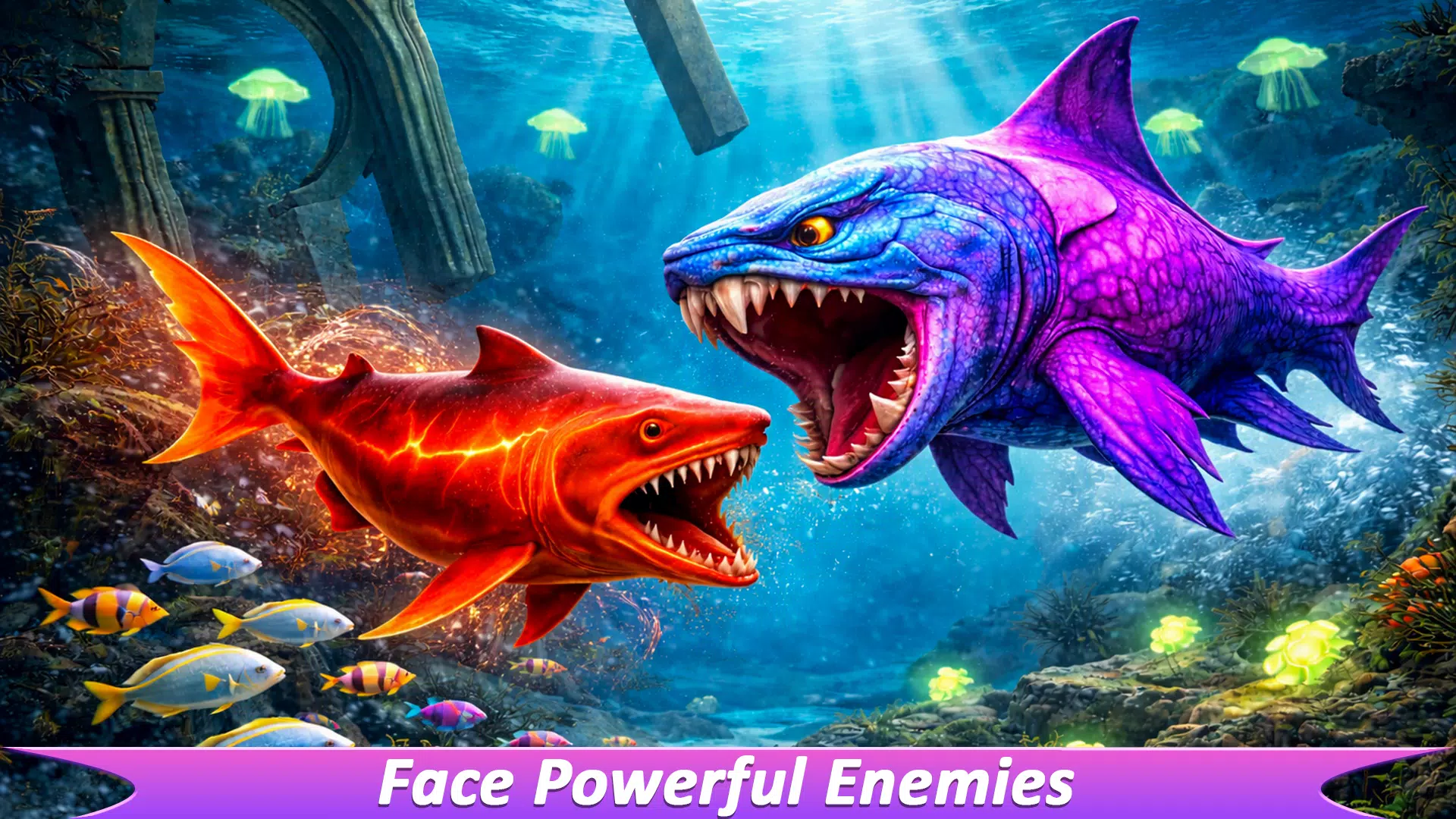 鲨鱼进化吃生存