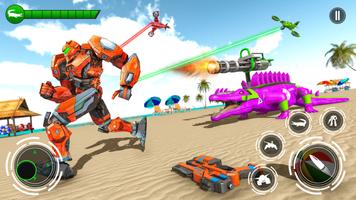Spider Crane Robot Car 3D Game تصوير الشاشة 3