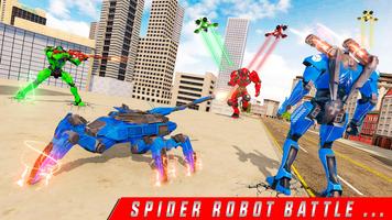 Spider Tank Robot Car Game poster