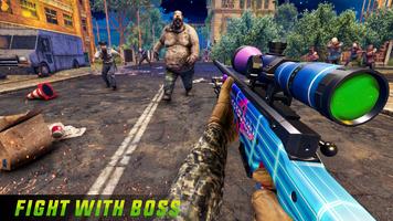 Zombies Dead Fire: لعبة Zombie Shooting 2021 تصوير الشاشة 1