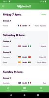 ⚽ Women's World Cup France 2019 - WFootball تصوير الشاشة 2