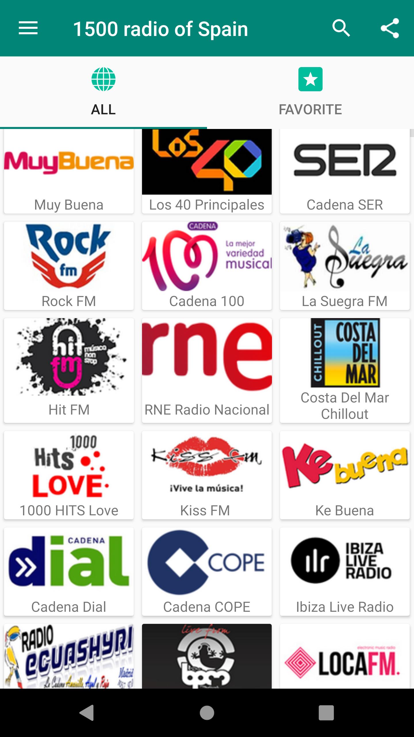 1500 radio of Spain APK for Android Download