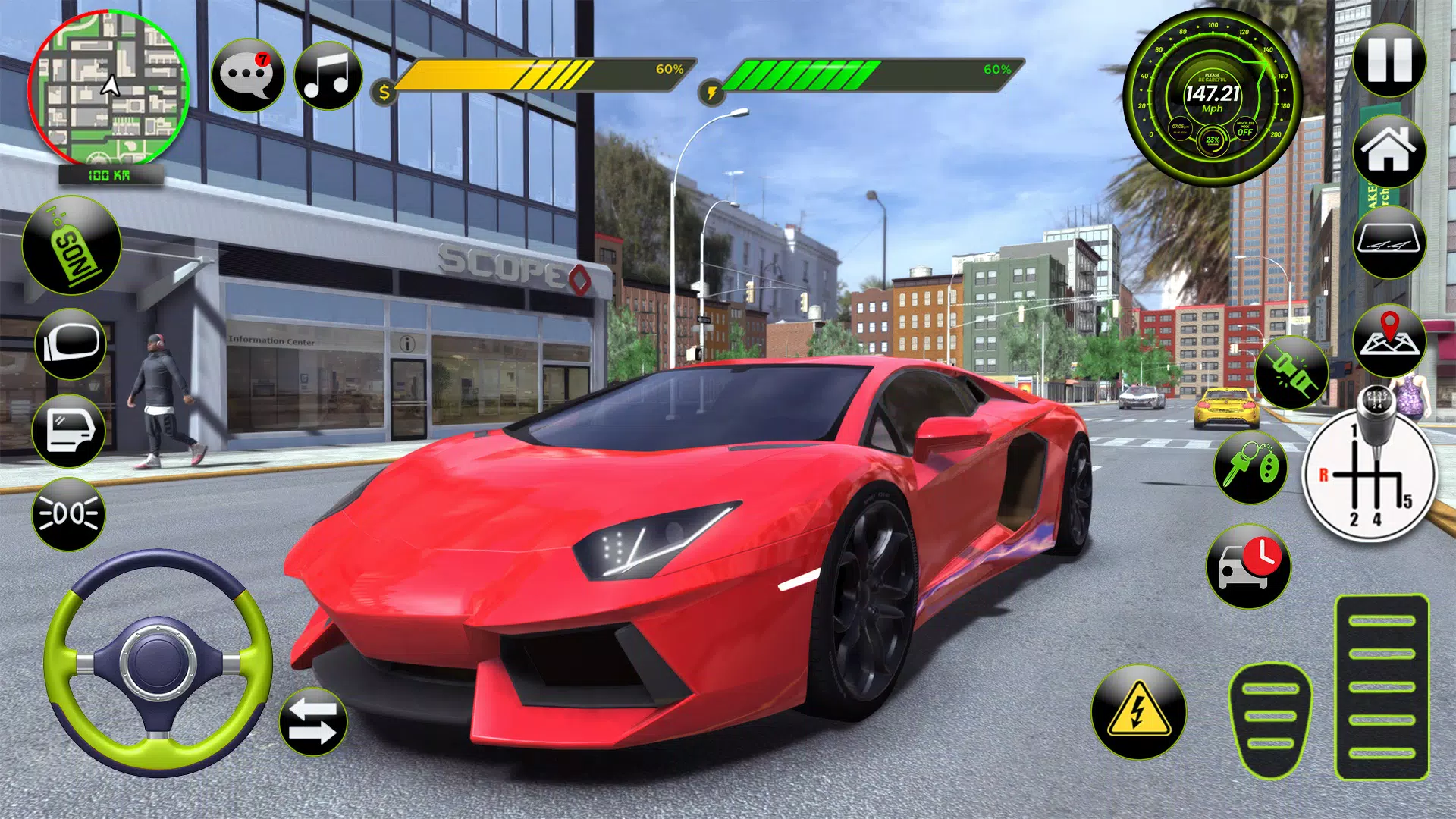 Jogos de Carro - Lamborghini Real Sports Racing: Car Games