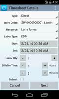 Timesheets 9.06.01 imagem de tela 1