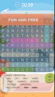 Word Search Challenge : Summer الملصق