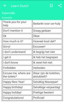 Learn Dutch Ekran Görüntüsü 1