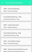 Social Media Marketing تصوير الشاشة 2