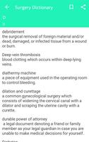Surgery Dictionary Affiche