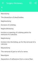 2 Schermata Surgery Dictionary