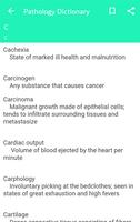 Poster Pathology Dictionary