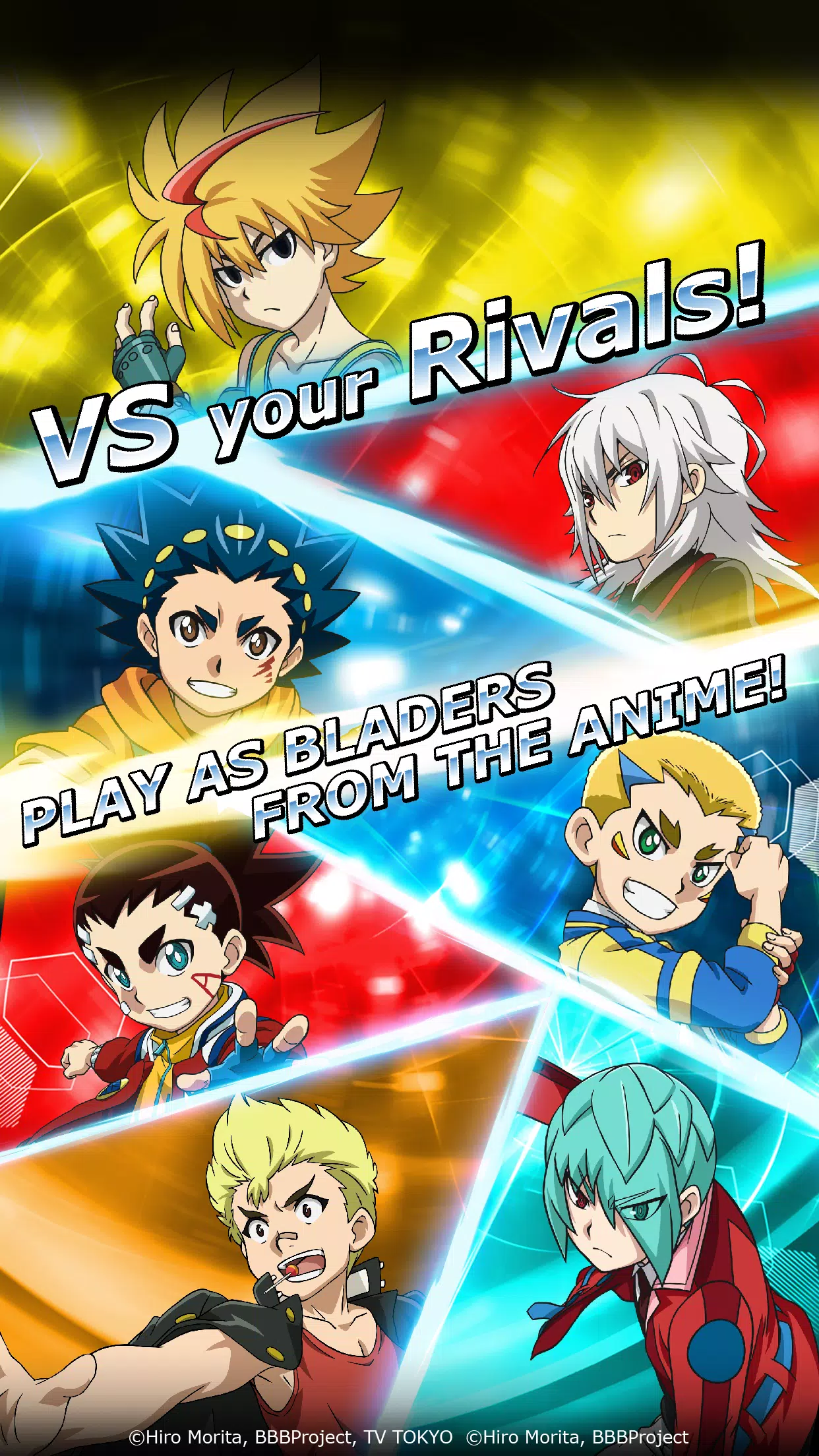 Beyblade Burst Rivals versão móvel andróide iOS apk baixar