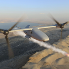 Militärischer Drohnen Simulato Zeichen