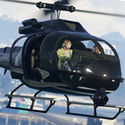 Busca e resgate de helicóptero ícone