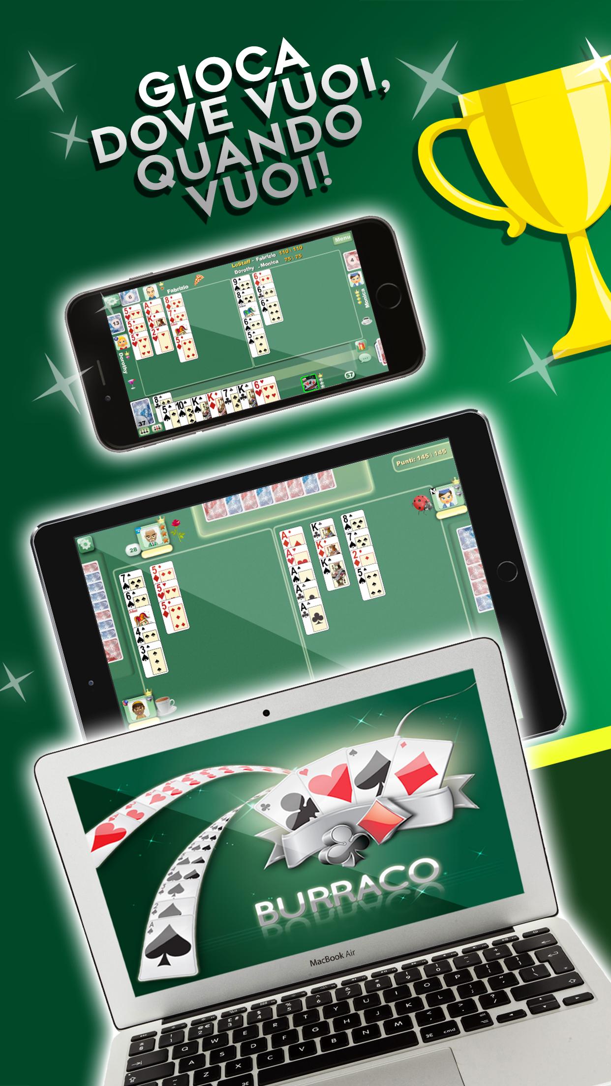 scarica app burraco e pinelle