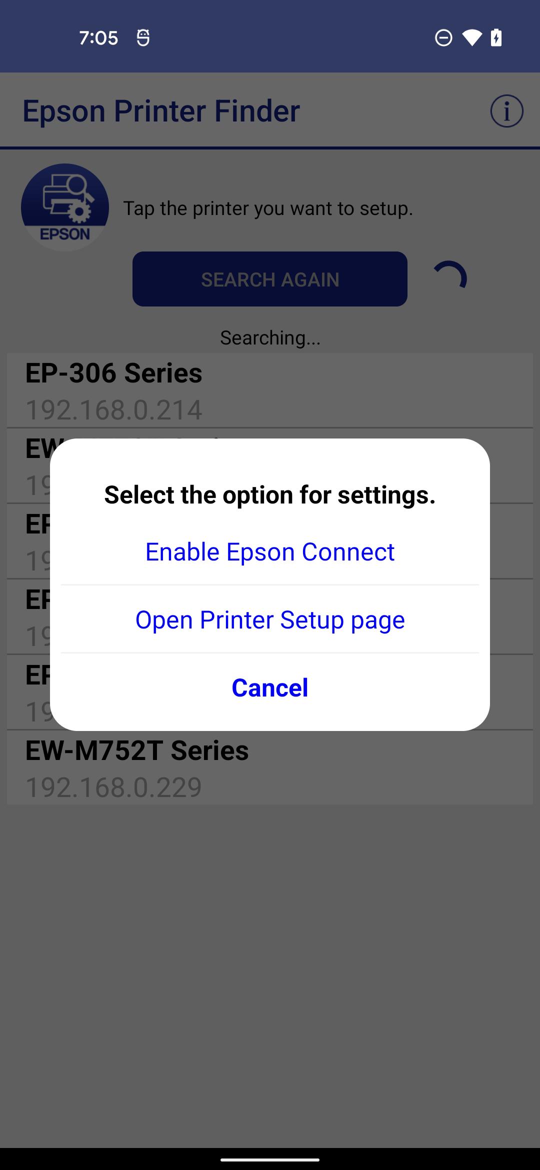 Epson Printer Finder for Android - APK Download