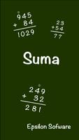 Matemáticas: Suma Poster