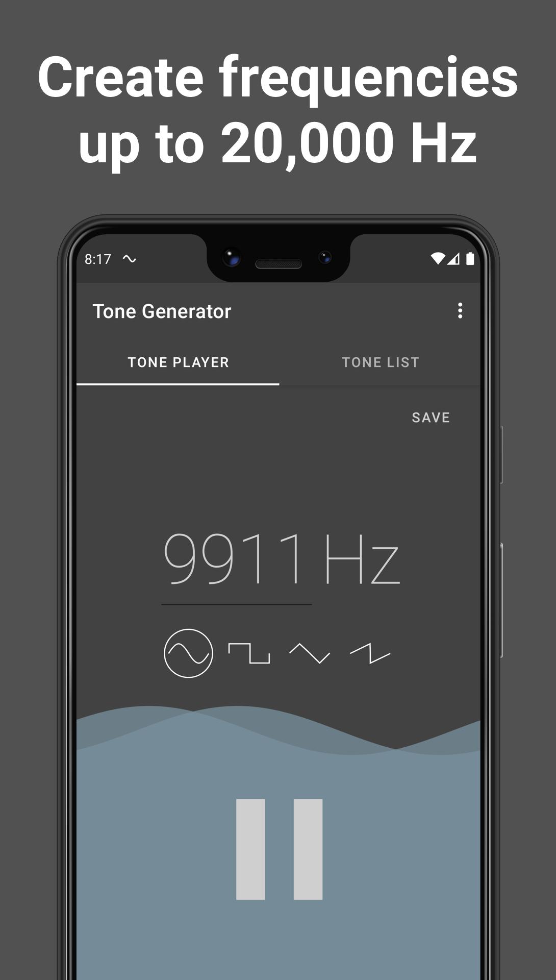Tone Generator Android.