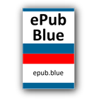 ePub Blue ไอคอน