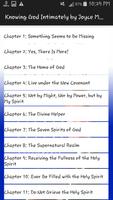 Knowing God Intimately by Joyce Meyer تصوير الشاشة 1