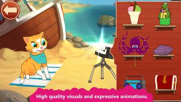 Peppy Pals Beach - SEL for Kid تصوير الشاشة 2