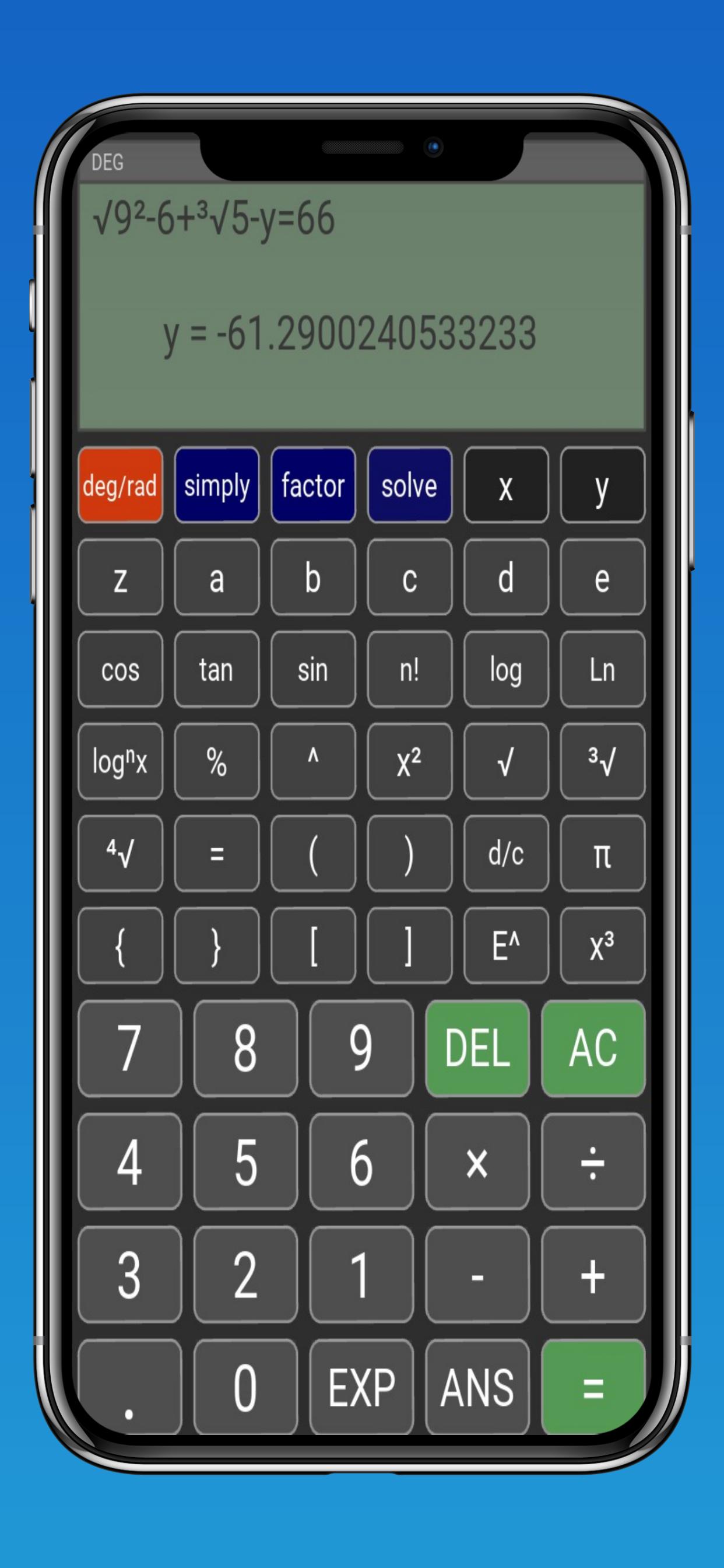 Calcolatrice di equazioni APK per Android Download