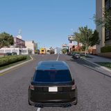 Carrera épica Simulador de coche icono