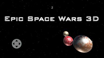 Épico juego de guerra espacial 3D Poster