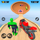 Superhero Mega Ramp Bike Stunt-APK