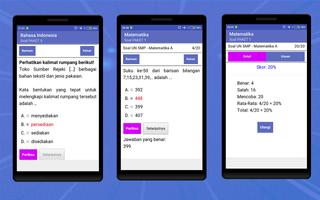 Simulasi Soal Tes UNBK SMP/MTS 2019 스크린샷 3
