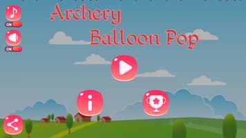 2D Archery : Bow arrow and balloon pop โปสเตอร์