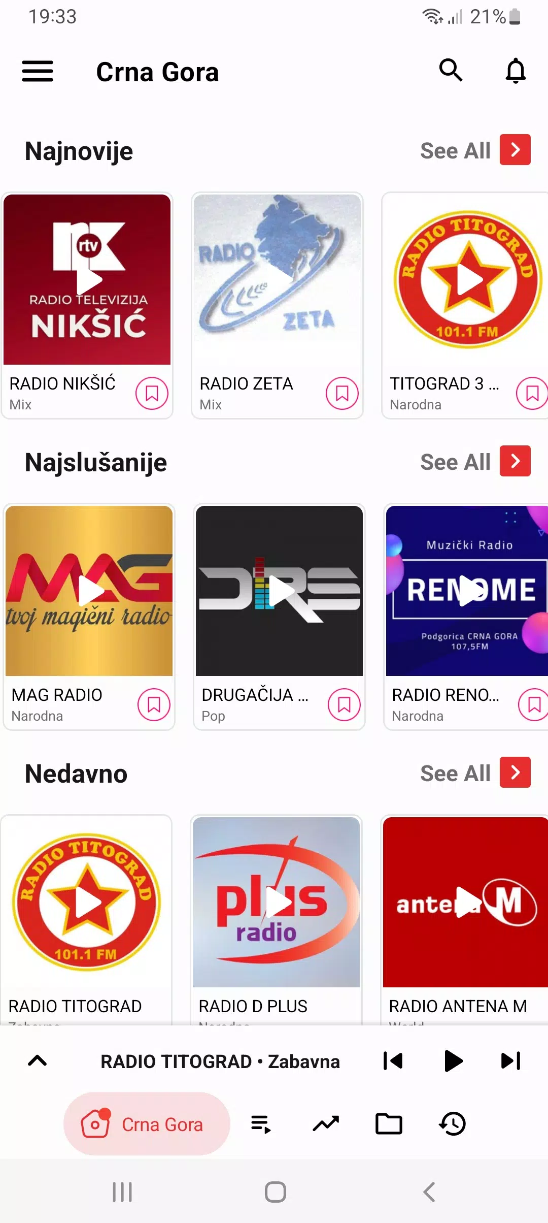 Radio Stanice CRNA GORA APK for Android Download
