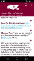SDA Sabbath School Quarterly poster
