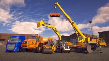 US Excavator Simulator Games постер
