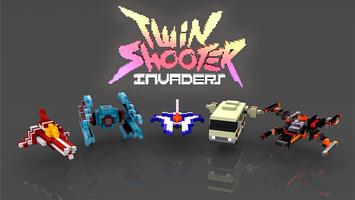 Twin Shooter - Invaders Affiche
