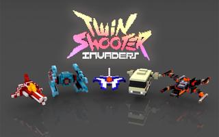 Twin Shooter - Invaders plakat