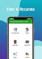Barcode Scanner to Excel 海報