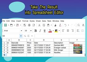 3 Schermata Barcode Scanner to Excel