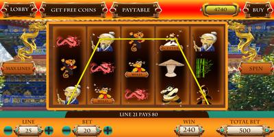 Kung Fu Slots скриншот 2