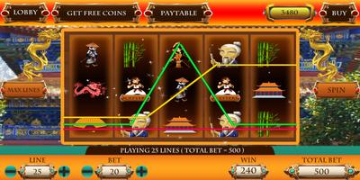 Kung Fu Slots скриншот 3