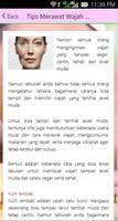 Tips Perawatan Wajah Cantik capture d'écran 1